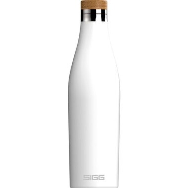 SIGG Meridian 0.5 l biela / Dvojstenná nerezová fľaša (8999.10)