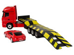 Mamido Nákladné auto Mercedes na diaľkové ovládanie R/C 1:26 červené