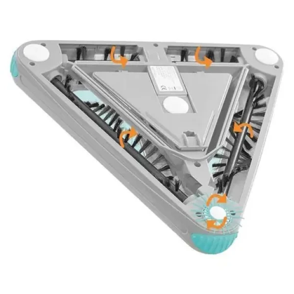 Livington Deeper Sweeper modrá / Aku čistič podláh / 4 kefy (M35881)