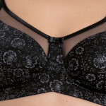Pohodlná podprsenka Clara Art 5873 black/anthracite - Anita Classix 445 black/anthracite 100F