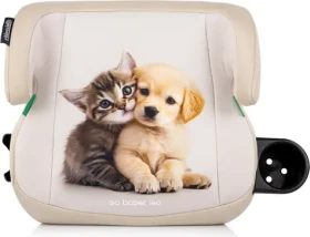 CHIPOLINO Podsedák Go Boost i-Size 125-150cm Isofix Kitten a Puppy (SDKGBI02602KP)