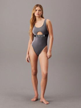 Dámske jednodielne plavky KW0KW02640 BEH black Calvin Klein