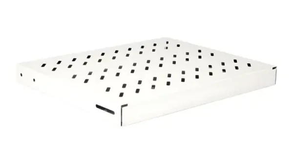 Equip 19" sivá / Polica / 1U / hĺbka 350 mm / nosnosť 100 kg (EZVS-19-1-35-G)