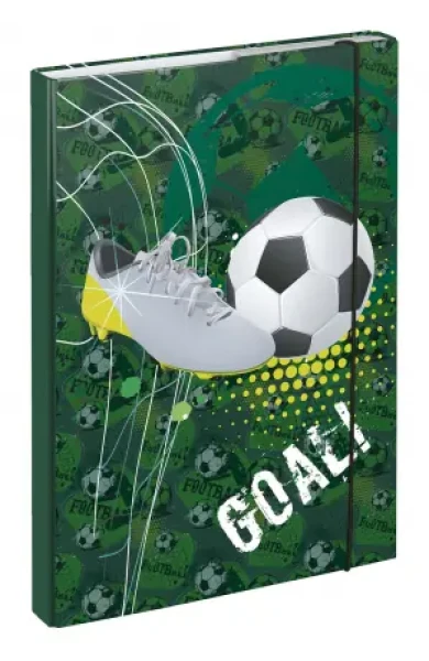 BAAGL Dosky na školské zošity A4 Futbal goal / 23x32x3 cm (A-31603)