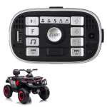 Mamido Hudobný panel pre elektrické vozidlo S615 24 V s USB portom