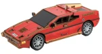 2KIDS TOYS 3D drevená skladačka Športové auto červené
