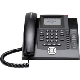 Auerswald COMfortel 1200 systémový telefón, ISDN handsfree podsvietený displej čierna; 90065