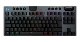 Logitech G915 X LIGHTSPEED TKL čierna / Bezdrôtová herná klávesnica / DE layout / Bluetooth + USB LIGHTSPEED / RGB (920-012744)