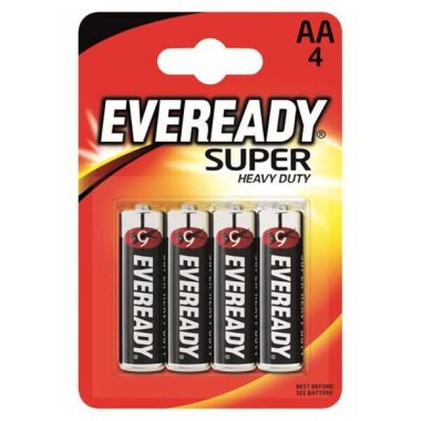 Eveready Super Batéria - Ceruzka AA 4 ks (blister) (7638900083590)