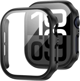Tech-Protect Defense360 pre Apple Watch 10 42mm čierna / Puzdro / Temperované sklo