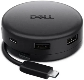 DELL Pre USB-C Travel Hub DA326 / Dokovacia stanica / 1× USB-C 3.2 / 2× USB-A / 1× HDMI / 1× DP / 1× RJ-45 / 100W PD (470-BGCG)