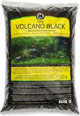 Rataj Volcano Black čierny / Akvarijný substrát / 2 l (7881-5210)