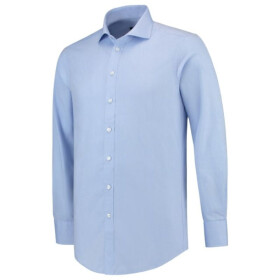 Pánska košeľa Malfini Fitted Stretch Shirt MLI-T23TC modrá