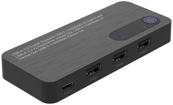 MicroConnect USB A 3.0 KM Sharing Switch