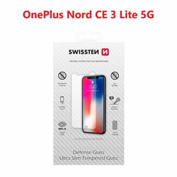 Swissten Ochranné temperované sklo 2.5D pre OnePlus NORD CE 3 LITE 5G (74517954)