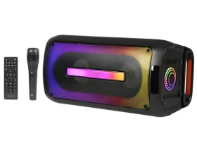 Blow Citylight čierna / Prenosný reproduktor / 4W / 4500 mAh / Bluetooth 5.0 / microSD (30-391)