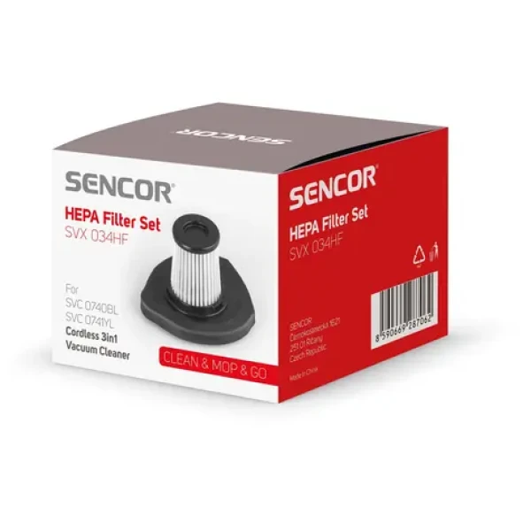 Sencor SVX 034HF Sada HEPA filtra pre SVC 074x (8590669287062)