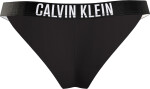 Dámske plavky spodný diel Brazilian Bikini Bottoms Intense Power KW0KW01984BEH čierna Calvin Klein