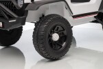 Mamido Mamido Elektrické autíčko Speed Offroad biele | 4x45W | EVA kolesá | 12V 7Ah | EKO koža