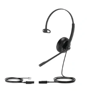 Yealink YHS34 Mono / Mono náhlavná súprava / mikrofón / QD RJ9 / pre IP telefóny (YHS34Mono)