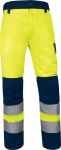 Reflexné pracovné nohavice Delta Plus M1PA2HVCL2 Farba: Žltá, Veľkosť: 3XL (M1PA2HVCL2JA3X)