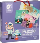 CLASSIC WORLD Drevené puzzle Povolanie 4v1