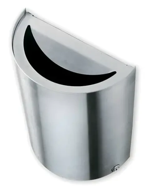 Caimi Brevetti Smile 9 l / Odpadkový kôš / Nástenný / Nerez oceľ / Perforované dno