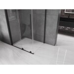 MEXEN/S - Velár sprchovací kút 100 x 90, transparent, čierna 871-100-090-01-70