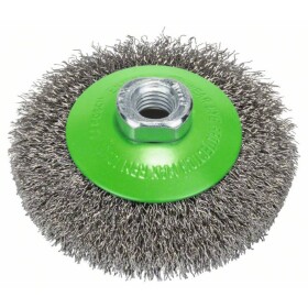 Bosch Accessories Tapered brush, stainless 100 mm, 0,35 mm, 12500 U/ min, 14 2608622108 1 ks; 2608622108