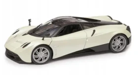 Welly Pagani Huayra biela perlová