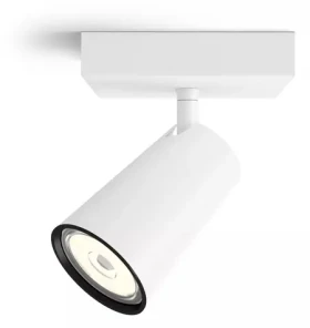 Philips Paisley biela / Bodové svietidlo / 1x GU10 / 5,5 W / bez zdroja / IP20 (SKL000269113)