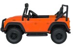 Mamido Detské elektrické autíčko Land Rover Defender 110 SVX Concept oranžové
