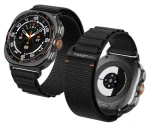 Spigen Fabric Band pre Samsung Galaxy Watch 9/8 46/44/40mm čierna / Remienok / nylon / kovová pracka (AMP11607)