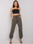 Dámske tepláky 7237.81 dark khaki - FPrice L/XL khaki