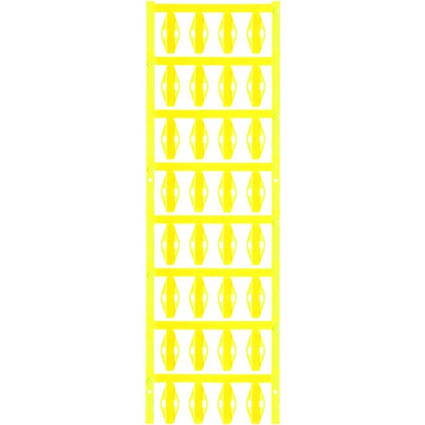 Weidmüller 1852360000 SFX 10/23 NE GE V2 značenie káblov Druh montáže: káblové spony Potlačiteľná plocha: 5 x 23.50 mm žltá Počet markerov: 160 160 ks; 1852360000