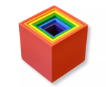 Moyo Montessori Moyo Montessori Stohovacie farebné boxy
