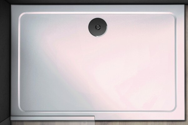 HOPA - VÝHODNÝ SET - OBDĹŽNIK SMART SELVA + PINA s vaničkou - Farba rámu zásteny - Hliník chróm, Rozmer A - 100, Rozmer B - 80, Smer zatváranie - Univerzálny Ľavé / Pravé, Výplň - Grape bezpečnostné sklo - 4/6 mm OLOBD10080CG1