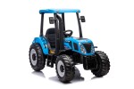 Mamido Mamido Detský elektrický traktor MX-616 s kabínou 12V | 2x45W modrý