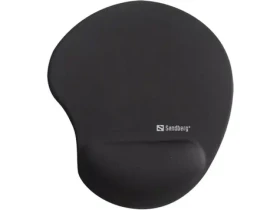 Sandberg Gél Mousepad Wrist Rest BULK čierna / ergonomická podložka s opierkou zápästia (820-98)
