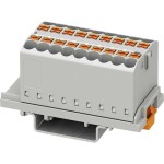 Phoenix Contact 3273044 blok rozvádzača 28.6 mm pružinová svorka sivá 8 ks; 3273044