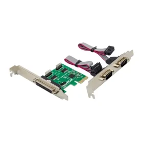 MicroConnect PCIe 1x DB25 paralelná 2x DB9 sériová rozširujúca karta (MC-PCIE-MCS1P2S)