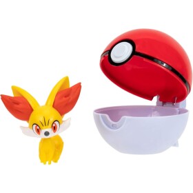 Jazwares Pokémon Clip N Go Poké Ball Fennekin