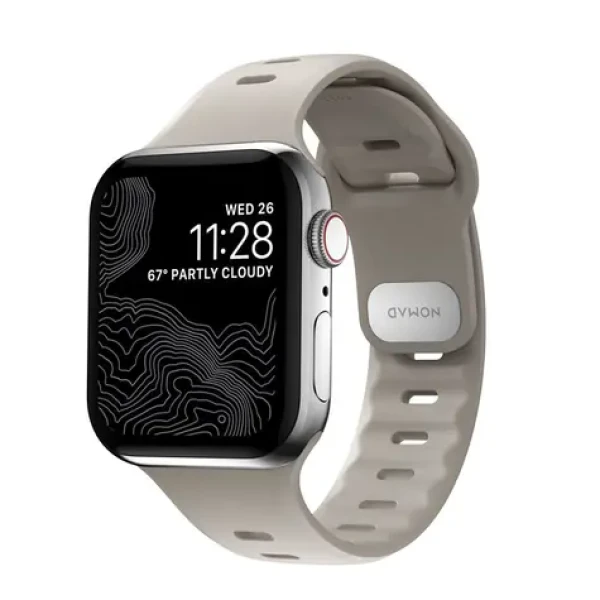 Nomad Sport Slim remienok pre Apple Watch 7 (45 amp; 44 amp; 42 mm) ML béžová (NM01146285)
