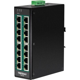 TrendNet TI-PG160 priemyselný ethernetový switch 10 / 100 / 1000 MBit/s; 21.22.1441