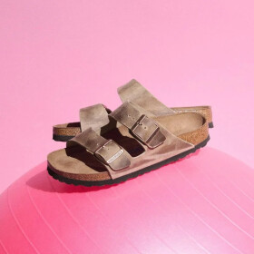 Birkenstock Arizona Soft Footbed Oiled Leather Tabacco Brown Úzke žabky pre mužov/ženy (0552813) 44