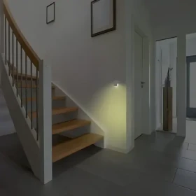 HAMA DayNight Sensor biela / Orientačné LED svetlo / do zásuvky / senzor stmievania / teplá biela