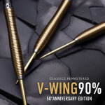 Harrows V-Wing 90% Steeltip 50th Anniversary Edition 21 g