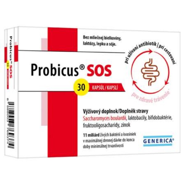 GENERICA Probicus SOS 30 kapsúl