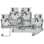 Siemens 8WH60200AF00 dvojitá svorka sivá 50 ks; 8WH60200AF00