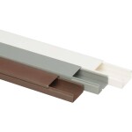 Heidemann 09954 káblová lišta (d x š x v) 2000 x 30 x 15 mm 1 ks hnedá; 09954